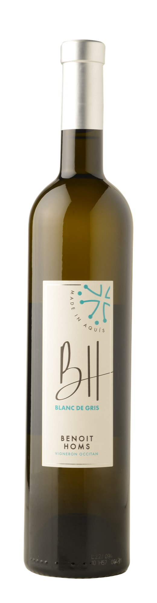Bouteille de la cuvée Blanc de Gris