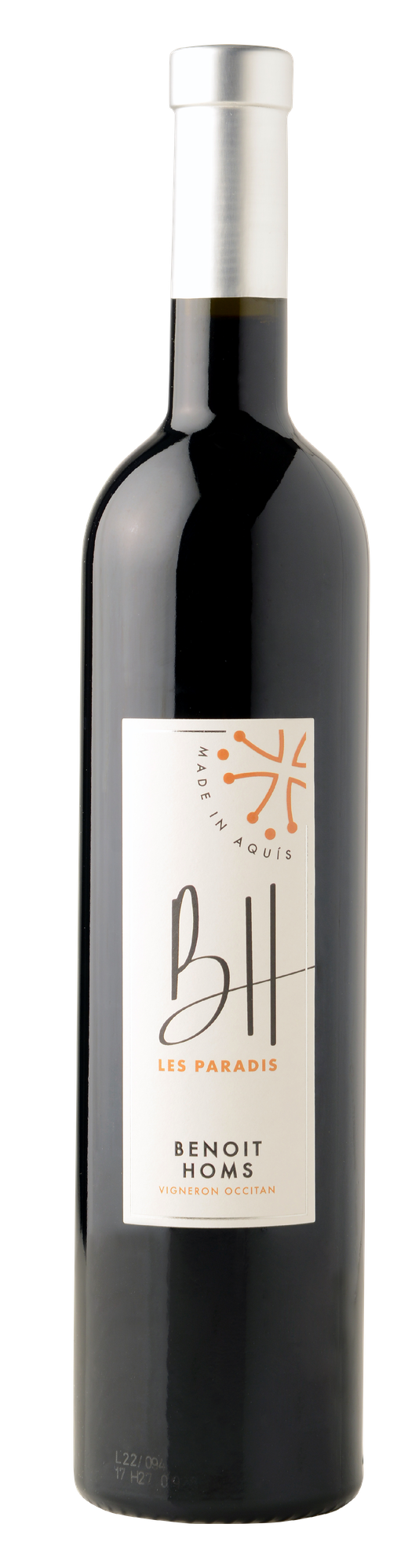 Bouteille de la cuvée Les Paradis