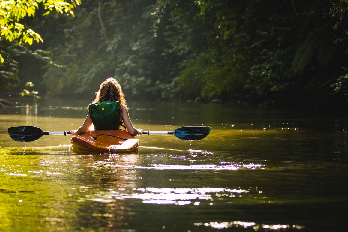 Descente en kayak sur l'Aude